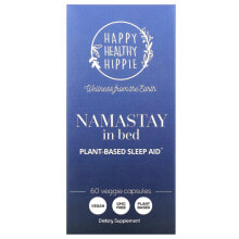 Namastay In Bed, Plant-Based Sleep Aid, 60 Veggie Capsules