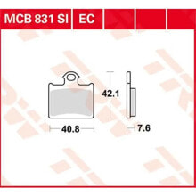 TRW Offroad Husqvarna CR 65 12 Sintered Rear Brake Pads