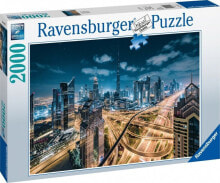 Ravensburger Puzzle 2000 elementów Widok na Dubaj nocą