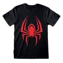 HEROES Official Spider-Man Miles Morales Hanging Spider Short Sleeve T-Shirt