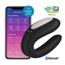 Вибратор Satisfyer Couple Vibe with APP Double Joy Black