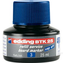 Чернила для принтеров edding BTK 25 заправочный картридж для маркера Синий 25 ml 1 шт BTK25B