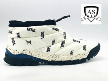 Купить белые мужские кроссовки Vans: Vans Slip Hiker LX Men’s Size 11.5 White & Black Nylon Quilted VN0A7Q4WA65