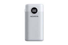 Аксессуары для автомобильной акустики ADATA P10000QCD внешний аккумулятор Литий-ионная (Li-Ion) 10000 mAh Белый AP10000QCD-DGT-CWH