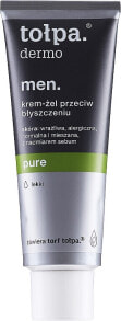 Feuchtigkeitsspendendes Gesichtscreme-Gel - Tolpa Dermo Men Pure Cream