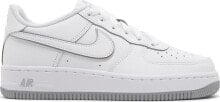 [DX5805-100] Grade School Nike AIR FORCE 1 LOW 'WHITE WOLF GREY (GS)'