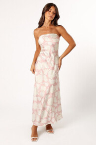 Petal and Pup women's Gemma Strapless Maxi Dress