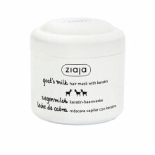 Маски и сыворотки для волос Ziaja Goat's Milk Hair Mask Смягчающая и увлажняющая маска с кератином и козьим молоком 200 мл