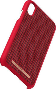 Nordic Elements Nordic Elements Saeson Idun - Materiałowe etui iPhone XR (Red)