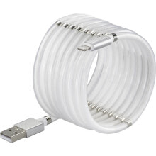 USB 2.0 Anschlusskabel[1x 2.0 Stecker A - 1x Apple Lightning-Stecker] 1.00 m - Digital