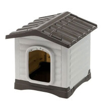 Sun beds and dog houses