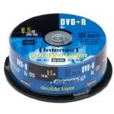 Диски и кассеты Intenso DVD+R 8.5GB 8x Double Layer 25er Cakebox 8,5 GB DVD+R DL 25 шт 4311144