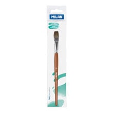 MILAN PolybaGr Flat School Paintbrush Series 121 No. 18