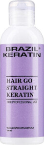 Luxuspflege für glattes Haar mit Keratin - Brazil Keratin Hair Go Straight