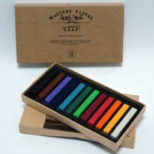 Цветные карандаши для рисования для детей Maries Pastels Dry 12 colors