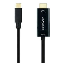 NANOCABLE USB-C HDMI 1.4 3 m Cable