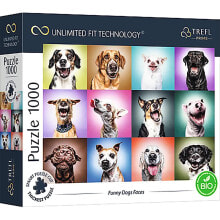 TREFL Prime Funny Dogs Faces 1000 Units puzzle