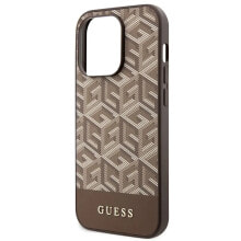 GUESS Guhmp14Lhgcfsew iPhone 14 Pro 6.1 Gcube Stripes phone case