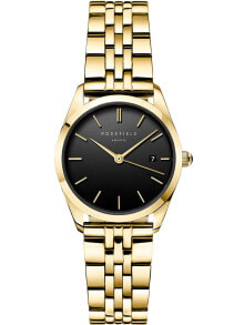 Женские наручные часы женские наручные часы с золотым браслетом ROSEFIELD ABGSG-A19 The Ace ladies XS 29mm 3ATM