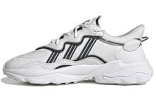 adidas originals Ozweego 防滑耐磨 低帮 运动休闲鞋 男女同款 白色 / Кроссовки Adidas originals Ozweego FZ0037