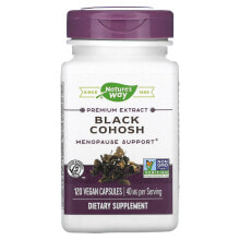 Nature's Way, Black Cohosh, 40 mg, 120 Vegan Capsules