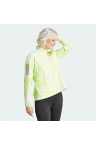 Own The Run Allover Print Running Windbreaker Kadın Sweatshirt
