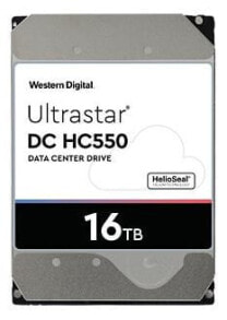 Внутренние жесткие диски (HDD) Внутренний жесткий диск Western Digital Ultrastar DC HC550 3.5" 16000 GB Serial ATA III 0F38462
