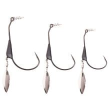 Грузила, крючки, джиг-головки для рыбалки hART Tungsten Bladed Swimbait 3.5 gr n3/0 Hook
