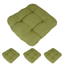 Cushions on chairs