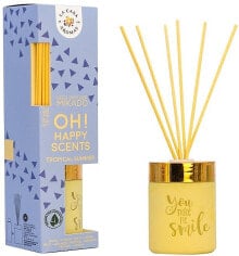 Raumerfrischer Tropischer Sommer - La Casa de Los Aromas Mikado Oh! Happy Scents Reed Diffuser