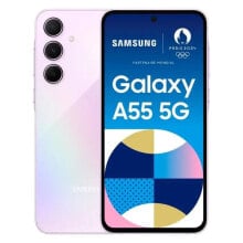 SAMSUNG Galaxy A55 5G Smartphone 128 GB Lila