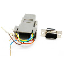 EUROCONNEX 1638 M/F 8C DB9 To RJ45 Adapter