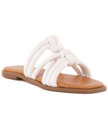 Белые женские сандалии