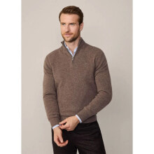 HACKETT Lambswool half zip sweater купить онлайн