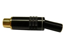 EUROCONNEX White Line RCA Female Connector 6 mm