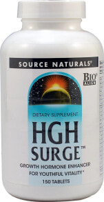 Витамины и БАДы для нормализации гормонального фона source Naturals HGH Surge Усилитель гормона роста для сохранения молодости 150 таблеток