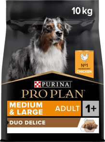 PURINA NESTLE PURINA Pro Plan Duo Delice Medium&Large Adult - sucha karma dla psa - 10 kg