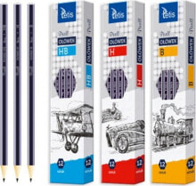 Black Graphite pencils for children