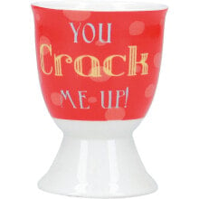 KITCHENCRAFT You Crack Me Up Egg Cup