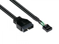 Good Connections 5021-PST3 - 0.45 m - USB 2.0 - 480 Mbit/s - Black