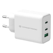 CONCEPTRONIC USB-A and USB-C wall charger