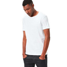 Мужские спортивные футболки Мужская спортивная футболка черная G-STAR Base Round Neck 2 Units Short Sleeve T-Shirt