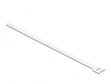 19524 - Hook & loop cable tie - White - 30 cm - 12 mm - 10 pc(s)