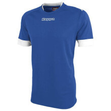 Мужские спортивные футболки Мужская спортивная футболка синяя с надписью KAPPA Molise
