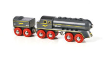 Sets of toy railways, locomotives and wagons for boys