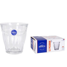 Купить туристическая посуда Duralex: DURALEX Set Of 6 Transparent Glasses 160ml Picardie