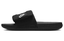Nike Offcourt Adjust 运动拖鞋 男女同款 黑色 / Спортивные тапочки Nike Offcourt Adjust (DQ9624-001)