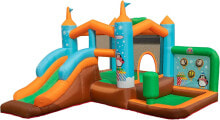 Children's inflatable complexes and trampolines