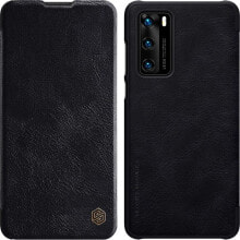 Nillkin Etui Nillkin QIN do Huawei P40 (Czarne) uniwersalny