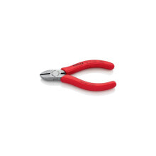 Knipex Seitenschneider Länge 110 mm Kopf poliert Kunststoffüberzug max. 1,2 mm